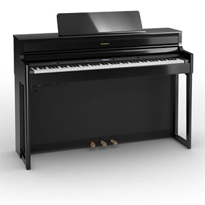 Roland HP704 - Sort klaverlak
